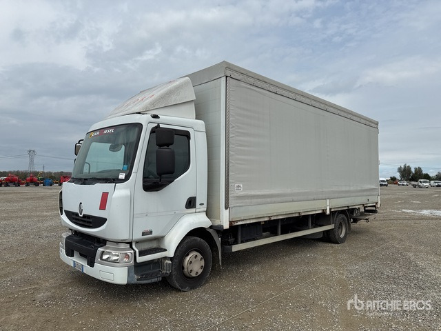 2006 Renault Midlum 220DCI 4x2 Curtain Side Truck - Tentinis sunkvežimis: foto 1 2006 Renault Midlum 220DCI 4x2 Curtain Side Truck - Tentinis sunkvežimis: foto 1