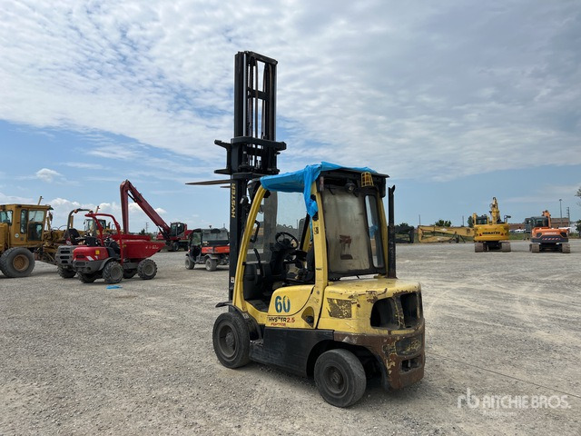2008 Hyster H25FT 2500 kg Forklift - Šakinis krautuvas: foto 3 2008 Hyster H25FT 2500 kg Forklift - Šakinis krautuvas: foto 3