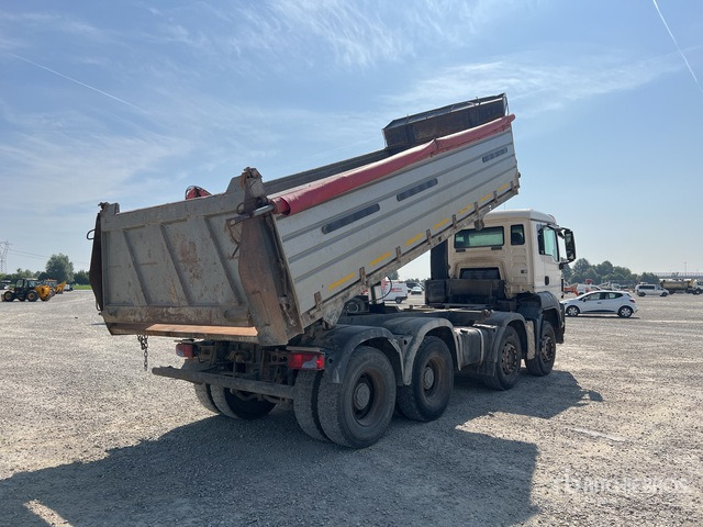 2008 MAN TGS35.440 8x4 Tri/A Dump Truck - Žolės smulkintuvas/ Mulčeris: foto 4 2008 MAN TGS35.440 8x4 Tri/A Dump Truck - Žolės smulkintuvas/ Mulčeris: foto 4