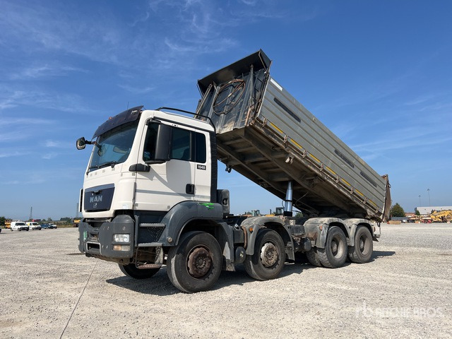 2008 MAN TGS35.440 8x4 Tri/A Dump Truck - Žolės smulkintuvas/ Mulčeris: foto 2 2008 MAN TGS35.440 8x4 Tri/A Dump Truck - Žolės smulkintuvas/ Mulčeris: foto 2
