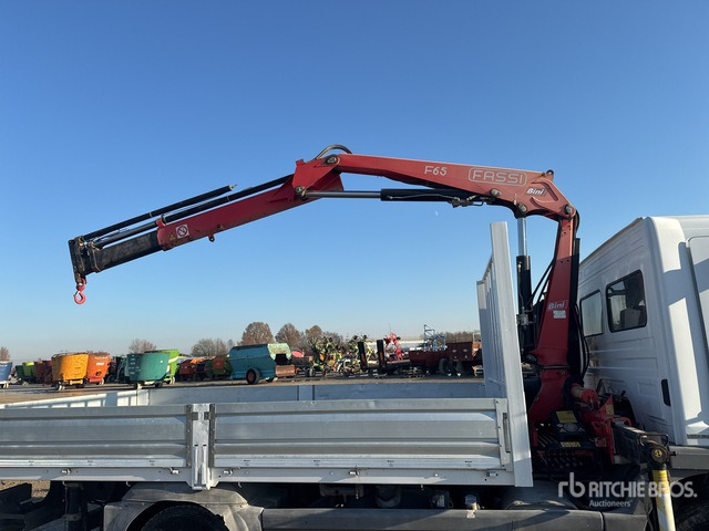 2009 Mercedes-Benz MB 818 K 2009 Fassi F65A.23 2710 kg on 4x2 Flatbed Truck with Crane - Platforminis/ Bortinis sunkvežimis, Sunkvežimis su kranu: foto 5 2009 Mercedes-Benz MB 818 K 2009 Fassi F65A.23 2710 kg on 4x2 Flatbed Truck with Crane - Platforminis/ Bortinis sunkvežimis, Sunkvežimis su kranu: foto 5