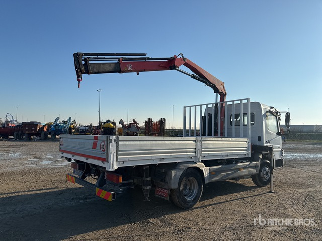 2009 Mercedes-Benz MB 818 K 2009 Fassi F65A.23 2710 kg on 4x2 Flatbed Truck with Crane - Platforminis/ Bortinis sunkvežimis, Sunkvežimis su kranu: foto 4 2009 Mercedes-Benz MB 818 K 2009 Fassi F65A.23 2710 kg on 4x2 Flatbed Truck with Crane - Platforminis/ Bortinis sunkvežimis, Sunkvežimis su kranu: foto 4