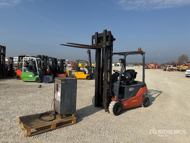 2009 Toyota 8-FBMT-20 2000 kg Electric Forklift - Elektrinis krautuvas: foto 1 2009 Toyota 8-FBMT-20 2000 kg Electric Forklift - Elektrinis krautuvas: foto 1