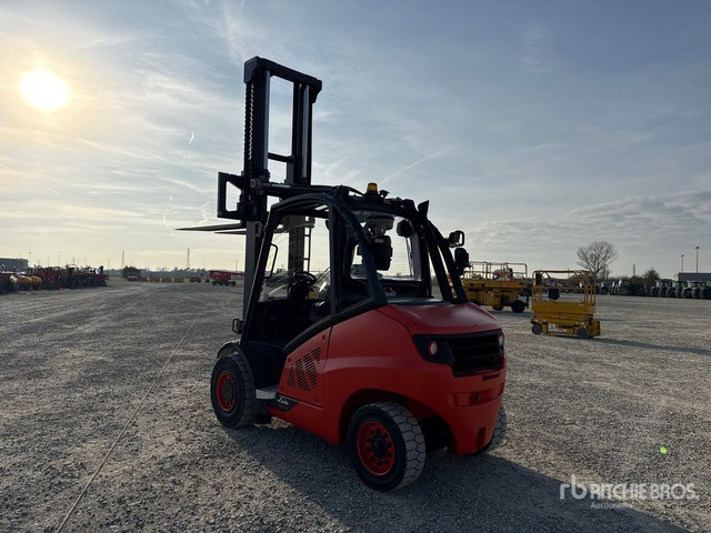 2014 Linde H50D 5000 kg Forklift - Šakinis krautuvas: foto 4 2014 Linde H50D 5000 kg Forklift - Šakinis krautuvas: foto 4
