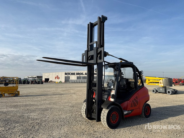 2014 Linde H50D 5000 kg Forklift - Šakinis krautuvas: foto 1 2014 Linde H50D 5000 kg Forklift - Šakinis krautuvas: foto 1