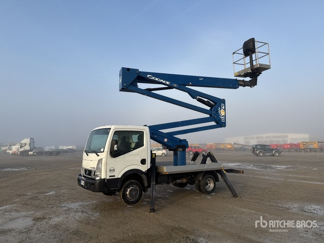 2014 Nissan 2014 Socage DA324 24 m on Bucket Truck - Autobokštelio: foto 1 2014 Nissan 2014 Socage DA324 24 m on Bucket Truck - Autobokštelio: foto 1