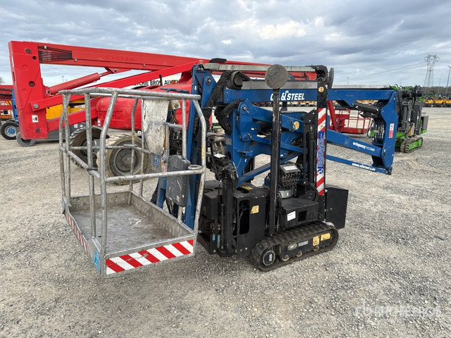 2014 Oil & Steel Octopussy 14-12 Twin Crawler (Inoperable) Articulating Boom Lift - Vikšrinis keltuvas: foto 4 2014 Oil & Steel Octopussy 14-12 Twin Crawler (Inoperable) Articulating Boom Lift - Vikšrinis keltuvas: foto 4