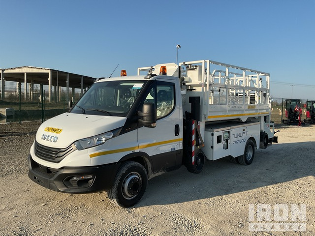 2022 Iveco Daily 2022 Palfinger Tunlift 7.37-500 ... Bucket Truck - Autobokštelio: foto 2 2022 Iveco Daily 2022 Palfinger Tunlift 7.37-500 ... Bucket Truck - Autobokštelio: foto 2