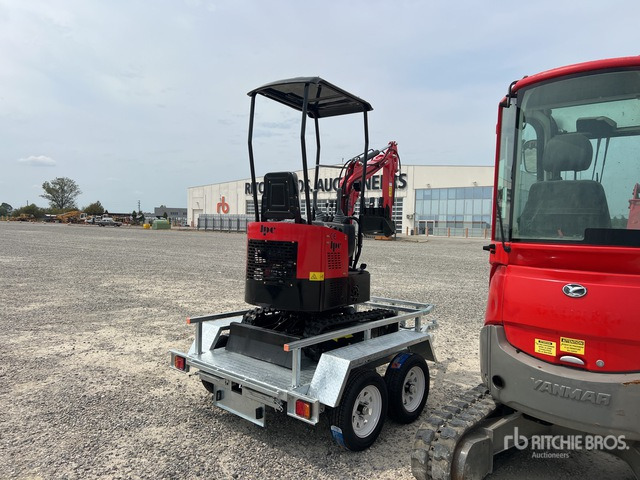 2025 JPC HT12 on 2025 ZB20105 Trailer (Unused) Mini Excavator: <6.6t - Mini ekskavatorius: foto 3 2025 JPC HT12 on 2025 ZB20105 Trailer (Unused) Mini Excavator: <6.6t - Mini ekskavatorius: foto 3