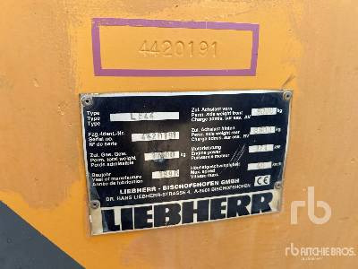 LIEBHERR L544 - Ratinis krautuvas: foto 5 LIEBHERR L544 - Ratinis krautuvas: foto 5