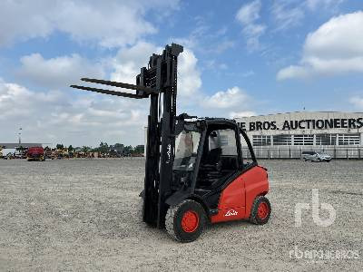 LINDE H50D 5000 kg - Šakinis krautuvas: foto 1 LINDE H50D 5000 kg - Šakinis krautuvas: foto 1