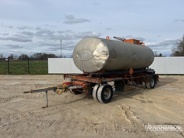 1988 Secmair Original 9500 gal Remorque Citerne A Bitume Asphalt Tank Trailer - Cisterninė priekaba: foto 1 1988 Secmair Original 9500 gal Remorque Citerne A Bitume Asphalt Tank Trailer - Cisterninė priekaba: foto 1