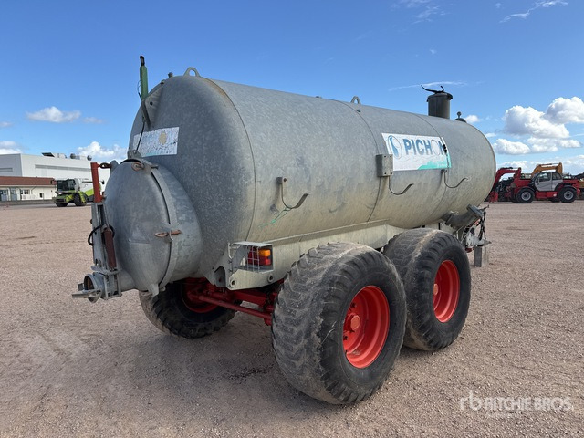 1996 Pichon TCI10 Liquid T/A Tonne A Lisier 2 Essieux Liquid Manure Spreader - Srutovežis: foto 4 1996 Pichon TCI10 Liquid T/A Tonne A Lisier 2 Essieux Liquid Manure Spreader - Srutovežis: foto 4