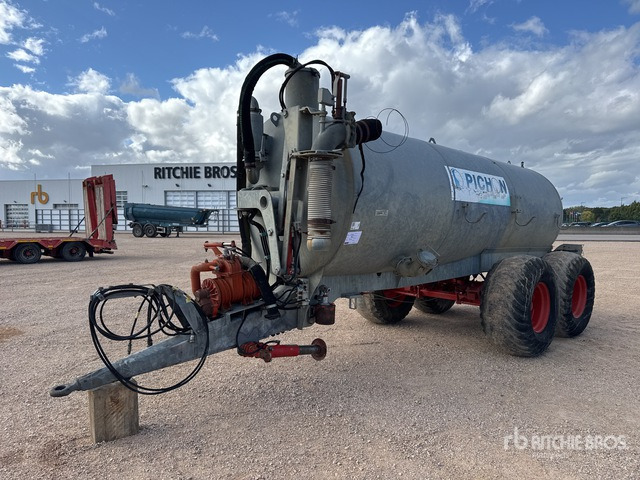 1996 Pichon TCI10 Liquid T/A Tonne A Lisier 2 Essieux Liquid Manure Spreader - Srutovežis: foto 2 1996 Pichon TCI10 Liquid T/A Tonne A Lisier 2 Essieux Liquid Manure Spreader - Srutovežis: foto 2