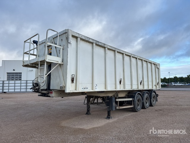 2002 Robuste Kaiser S3803C Semi-Remorque Benne 3 Essieux End Dump Trailer - Savivartis puspriekabė: foto 2 2002 Robuste Kaiser S3803C Semi-Remorque Benne 3 Essieux End Dump Trailer - Savivartis puspriekabė: foto 2