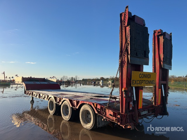 2002 Robuste Kaiser S5703P Tri/A Semi-Remorque Porte-Engin ... Lowboy Trailer - Žemo profilio platforma puspriekabė: foto 4 2002 Robuste Kaiser S5703P Tri/A Semi-Remorque Porte-Engin ... Lowboy Trailer - Žemo profilio platforma puspriekabė: foto 4
