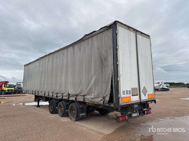 2003 Asca S319DB Tri/A Remorque A Rideaux Coulis ... Curtain Side Trailer - Tentinė puspriekabė: foto 3 2003 Asca S319DB Tri/A Remorque A Rideaux Coulis ... Curtain Side Trailer - Tentinė puspriekabė: foto 3