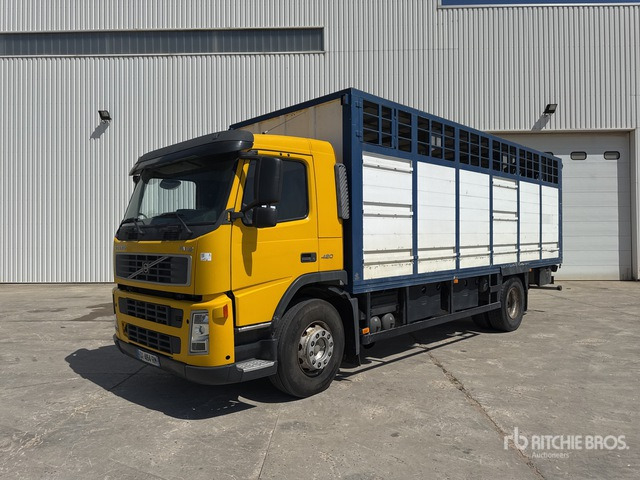 2003 Volvo FM12 420 4x2 Camion Betaillere Livestock Truck - Gyvulių pervežimo sunkvežimis: foto 2 2003 Volvo FM12 420 4x2 Camion Betaillere Livestock Truck - Gyvulių pervežimo sunkvežimis: foto 2