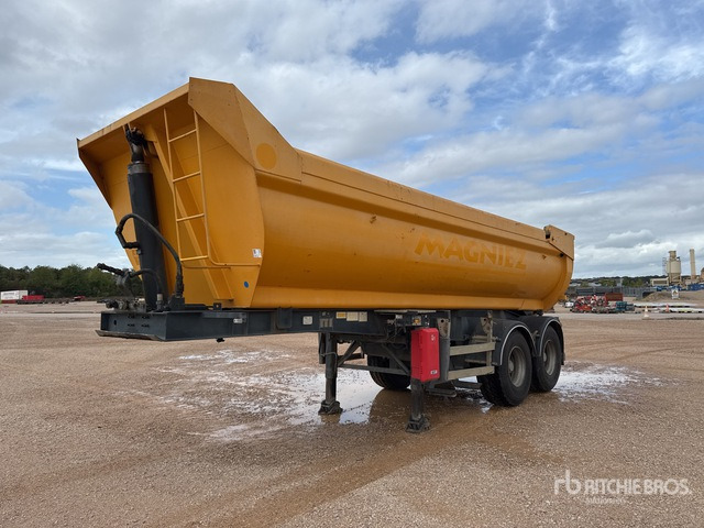 2004 Metaco T/A Remorque Benne 2 Essieux End Dump Trailer - Savivartis puspriekabė: foto 2 2004 Metaco T/A Remorque Benne 2 Essieux End Dump Trailer - Savivartis puspriekabė: foto 2