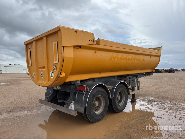 2004 Metaco T/A Remorque Benne 2 Essieux End Dump Trailer - Savivartis puspriekabė: foto 3 2004 Metaco T/A Remorque Benne 2 Essieux End Dump Trailer - Savivartis puspriekabė: foto 3