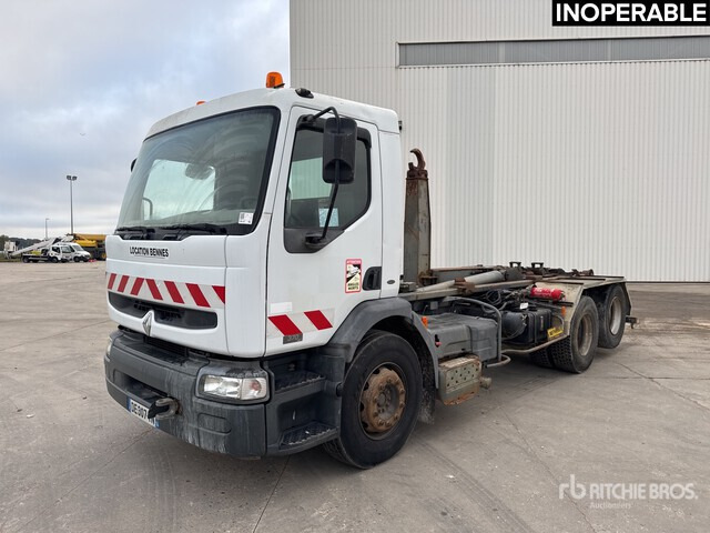 2004 Renault Premium 370dCi 6x2 Camion Ampliroll 6x2 (Inope ... Roll-Off Truck - Hook-lift sunkvežimis: foto 2 2004 Renault Premium 370dCi 6x2 Camion Ampliroll 6x2 (Inope ... Roll-Off Truck - Hook-lift sunkvežimis: foto 2