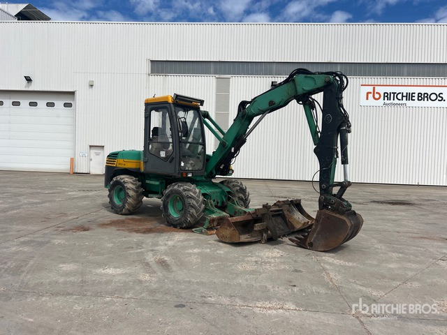 2006 Mecalac 12MXT Pelle Sur Pneus Wheel Excavator - Ratinis ekskavatorius: foto 2 2006 Mecalac 12MXT Pelle Sur Pneus Wheel Excavator - Ratinis ekskavatorius: foto 2