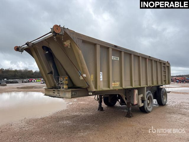 2008 Benalu C34CSB01 T/A Remorque Benne 2 Essieux (I ... End Dump Trailer - Savivartis priekaba: foto 1 2008 Benalu C34CSB01 T/A Remorque Benne 2 Essieux (I ... End Dump Trailer - Savivartis priekaba: foto 1