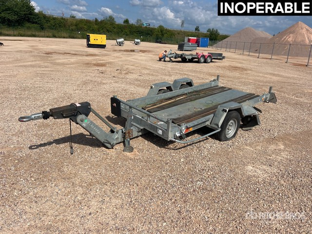 2008 Moiroud ECO350 2800 kg T/A Remorque (Inoperable) Equipment Trailer - Žemo profilio platforma priekaba: foto 1 2008 Moiroud ECO350 2800 kg T/A Remorque (Inoperable) Equipment Trailer - Žemo profilio platforma priekaba: foto 1