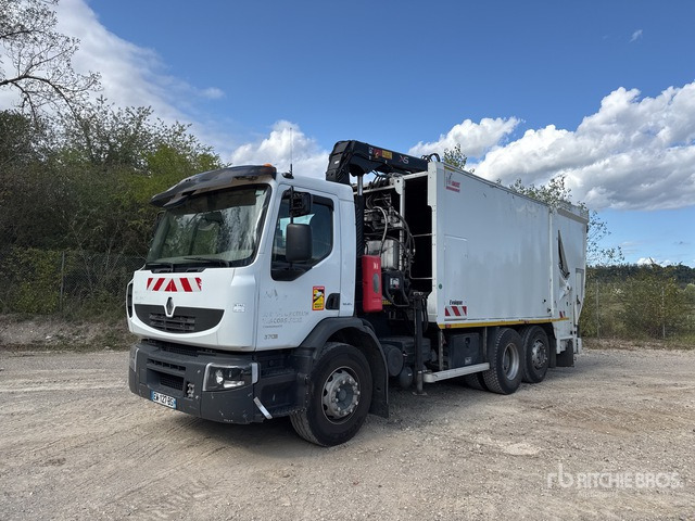 2008 Renault Kerax 370 DXi 6x2 Rear Loader Camion A Ordure ... Waste Collection Truck - Šiukšliavežis: foto 1 2008 Renault Kerax 370 DXi 6x2 Rear Loader Camion A Ordure ... Waste Collection Truck - Šiukšliavežis: foto 1