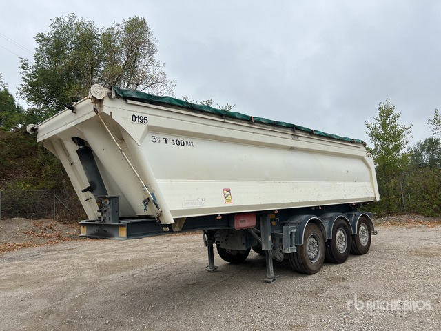 2011 Benalu C34 C MS01 Tri/A Semi Remorque Benne 3 Essieux End Dump Trailer - Savivartis puspriekabė: foto 1 2011 Benalu C34 C MS01 Tri/A Semi Remorque Benne 3 Essieux End Dump Trailer - Savivartis puspriekabė: foto 1