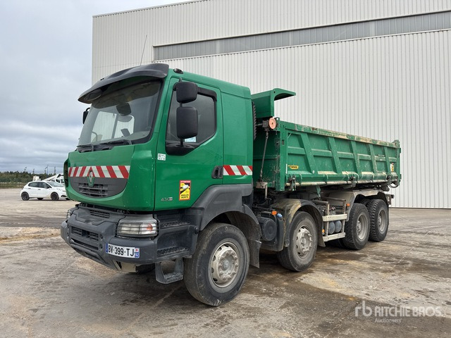 2011 Renault Kerax 430.32 8x4 Camion Benne S/A Dump Truck - Savivartis sunkvežimis: foto 1 2011 Renault Kerax 430.32 8x4 Camion Benne S/A Dump Truck - Savivartis sunkvežimis: foto 1