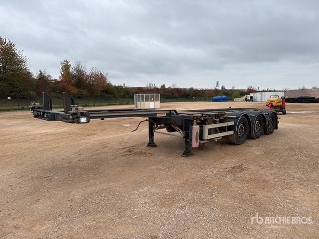 2012 Fruehauf Tri/A Semi-Remorque Porte-Conte ... Container Trailer - Konteineris-vežimus/ Sukeisti kūną priekaba: foto 1 2012 Fruehauf Tri/A Semi-Remorque Porte-Conte ... Container Trailer - Konteineris-vežimus/ Sukeisti kūną priekaba: foto 1