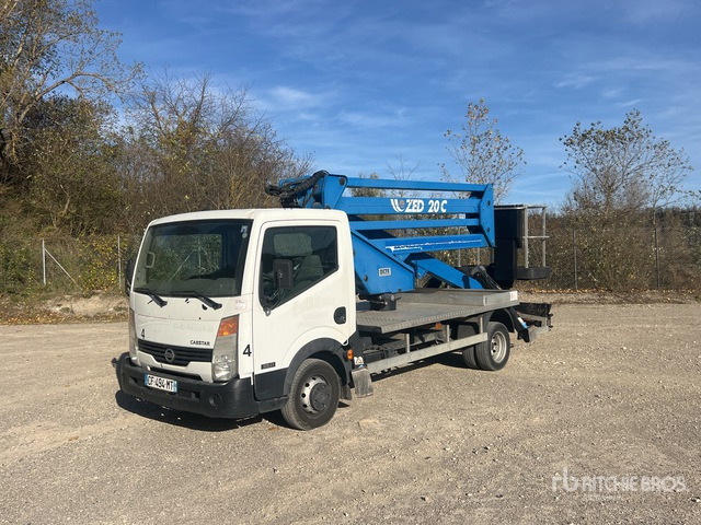 2012 Nissan CABSTAR 35.11 2012 SEQUANI meccanica ZED 20 C ... Bucket Truck - Autobokštelio: foto 1 2012 Nissan CABSTAR 35.11 2012 SEQUANI meccanica ZED 20 C ... Bucket Truck - Autobokštelio: foto 1
