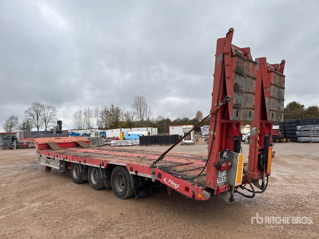 2013 Fliegl SDS 410T Semi-Remorque Porte-Engins Lowboy Trailer - Žemo profilio platforma priekaba: foto 2 2013 Fliegl SDS 410T Semi-Remorque Porte-Engins Lowboy Trailer - Žemo profilio platforma priekaba: foto 2