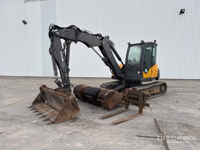 2013 Mecalac 10 MCR Pelle Sur Chenilles Tracked Excavator - Vikšrinis ekskavatorius: foto 1 2013 Mecalac 10 MCR Pelle Sur Chenilles Tracked Excavator - Vikšrinis ekskavatorius: foto 1