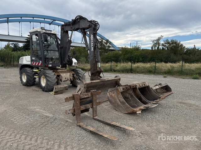 2013 Mecalac 12MTX Pelle Sur Pneus Wheel Excavator - Ratinis ekskavatorius: foto 1 2013 Mecalac 12MTX Pelle Sur Pneus Wheel Excavator - Ratinis ekskavatorius: foto 1