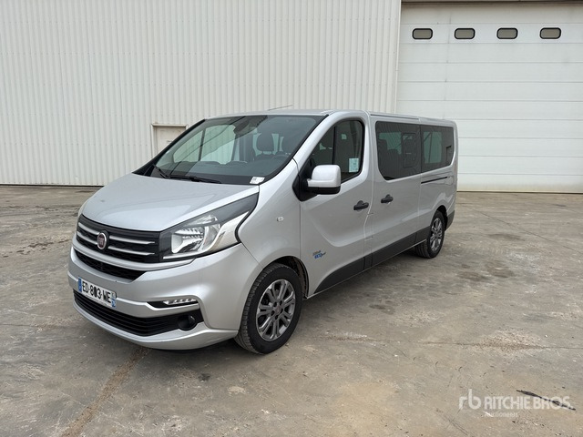 2016 Fiat Talento 125 Ecojet Mini Bus 9 Places Passenger Van - Mikroautobusas, Keleivinis furgonas: foto 1 2016 Fiat Talento 125 Ecojet Mini Bus 9 Places Passenger Van - Mikroautobusas, Keleivinis furgonas: foto 1