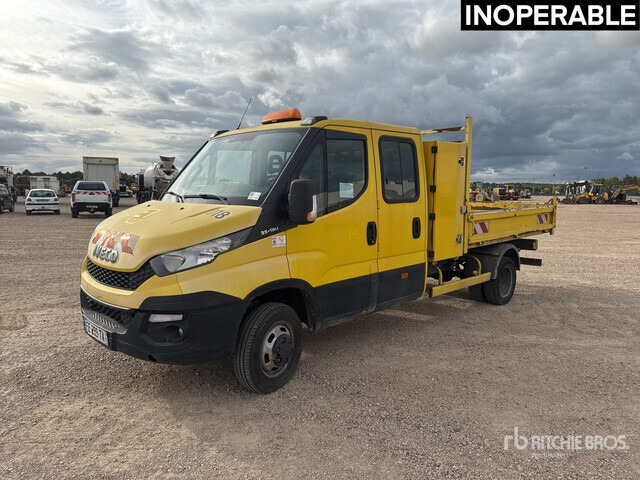 2016 Iveco 35-130 4x2 Camion Benne (Inoperable) S/A Dump Truck - Mažas savivartis, Komercinis automobilis su dviguba kabina: foto 2 2016 Iveco 35-130 4x2 Camion Benne (Inoperable) S/A Dump Truck - Mažas savivartis, Komercinis automobilis su dviguba kabina: foto 2