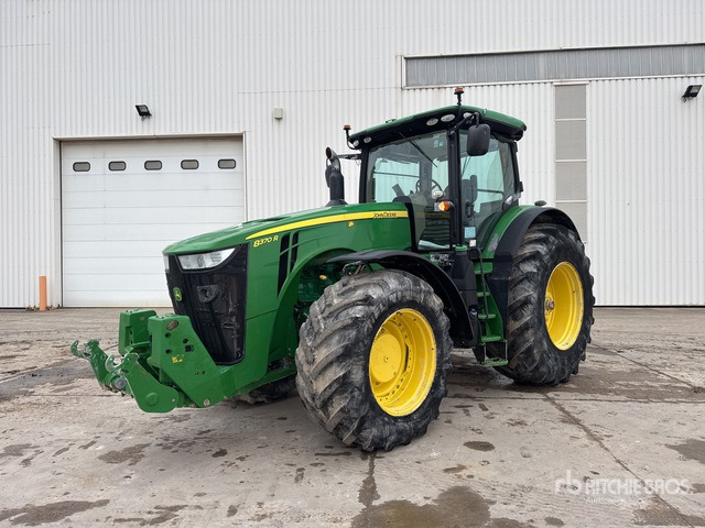 2016 John Deere 8370R 4x4 Tracteur Agricole 4WD Tractor - Traktorius: foto 1 2016 John Deere 8370R 4x4 Tracteur Agricole 4WD Tractor - Traktorius: foto 1