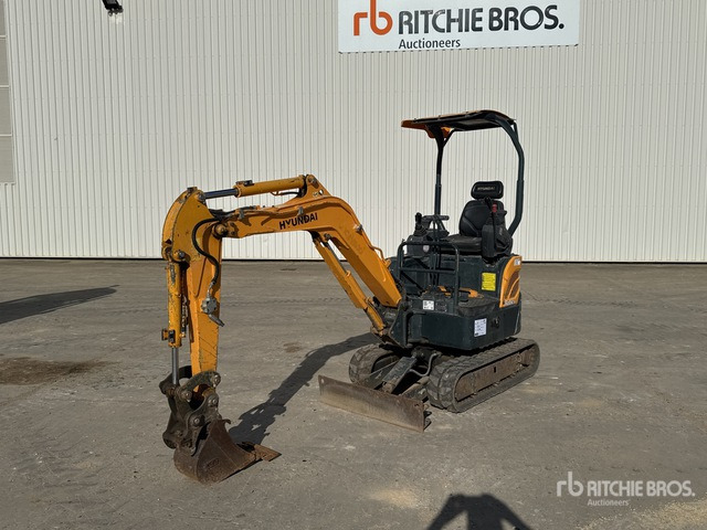 2017 Hyundai R17Z-9A Mini-Pelle Mini Excavator: <6.6t - Mini ekskavatorius: foto 1 2017 Hyundai R17Z-9A Mini-Pelle Mini Excavator: <6.6t - Mini ekskavatorius: foto 1