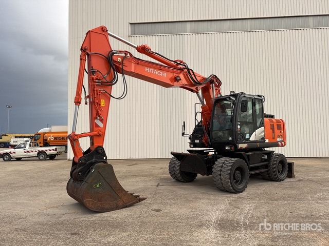 2018 Hitachi ZX190W-6 Pelle Sur Pneus Wheel Excavator - Ratinis ekskavatorius: foto 1 2018 Hitachi ZX190W-6 Pelle Sur Pneus Wheel Excavator - Ratinis ekskavatorius: foto 1