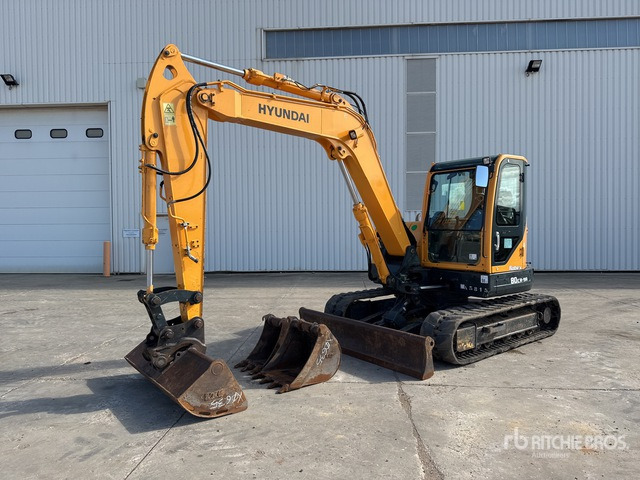 2018 Hyundai R80CR-9A Pelle Sur Chenilles Tracked Excavator - Vikšrinis ekskavatorius: foto 2 2018 Hyundai R80CR-9A Pelle Sur Chenilles Tracked Excavator - Vikšrinis ekskavatorius: foto 2