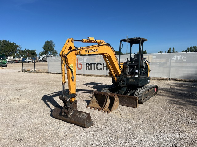 2018 Hyundai Robex35Z-9 Mini-Pelle Mini Excavator: <6.6t - Mini ekskavatorius: foto 1 2018 Hyundai Robex35Z-9 Mini-Pelle Mini Excavator: <6.6t - Mini ekskavatorius: foto 1