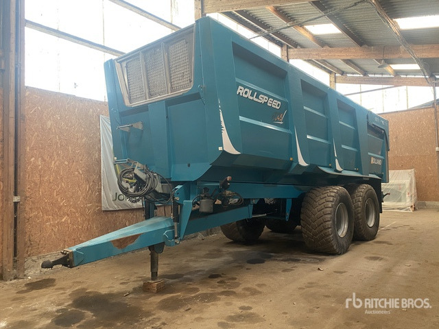 2018 Rolland Rollspeed 7845 T/A End Dump Remorque Agricole ... Grain Trailer - Savivartė traktorinė priekaba: foto 2 2018 Rolland Rollspeed 7845 T/A End Dump Remorque Agricole ... Grain Trailer - Savivartė traktorinė priekaba: foto 2
