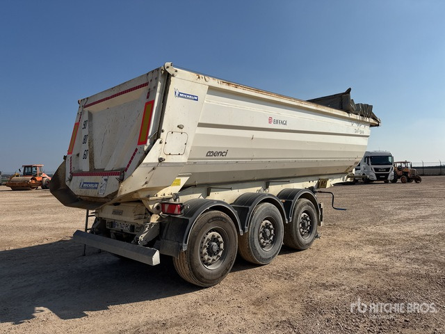 2019 Menci S7R Tri/A Remorque Benne Alu 3 Essieux End Dump Trailer - Savivartis puspriekabė: foto 4 2019 Menci S7R Tri/A Remorque Benne Alu 3 Essieux End Dump Trailer - Savivartis puspriekabė: foto 4