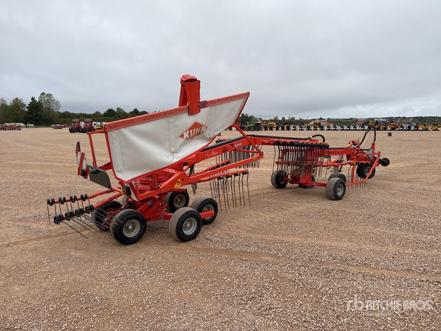 2020 Kuhn GA6632 6.6 m Semi-Mount 2 Rotor Andaineuse Hay Rake - Šieno grėblys/ Vartytuvas: foto 4 2020 Kuhn GA6632 6.6 m Semi-Mount 2 Rotor Andaineuse Hay Rake - Šieno grėblys/ Vartytuvas: foto 4