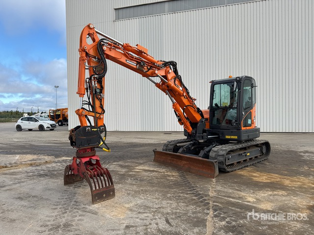 2023 Doosan DX85R-3 Pelle Sur Chenilles Et Pince Ro ... Tracked Excavator - Vikšrinis ekskavatorius: foto 2 2023 Doosan DX85R-3 Pelle Sur Chenilles Et Pince Ro ... Tracked Excavator - Vikšrinis ekskavatorius: foto 2