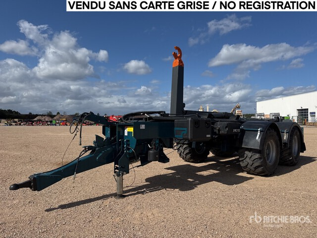 2024 Hardy & Fils AM19 T/A Remorque Ampliroll 2 Essieux Roll-Off Trailer - Kablio/ Skip loader priekaba: foto 1 2024 Hardy & Fils AM19 T/A Remorque Ampliroll 2 Essieux Roll-Off Trailer - Kablio/ Skip loader priekaba: foto 1