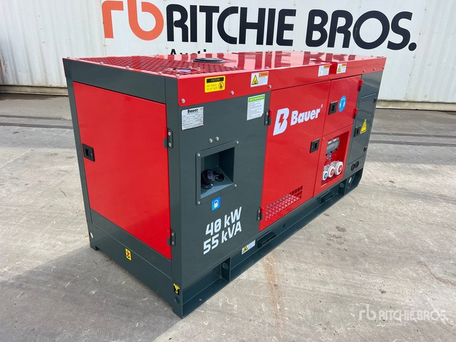 2025 Bauer GFS-40kW 50 kVA Skid-Mounted (Unused) Generator Set - Elektrinis generatorius: foto 1 2025 Bauer GFS-40kW 50 kVA Skid-Mounted (Unused) Generator Set - Elektrinis generatorius: foto 1