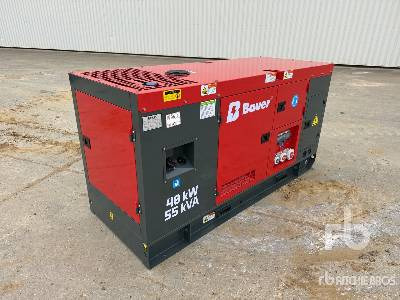 BAUER GFS-40KW Skid-Mounted 40kW/50kVA (Unused) - Elektrinis generatorius: foto 1 BAUER GFS-40KW Skid-Mounted 40kW/50kVA (Unused) - Elektrinis generatorius: foto 1